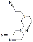 3,3',3'',3'''-(Ethylenebisnitrilo)tetrakispropanenitrile Struktur