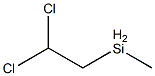 Ethylmethyldichlorosilane Struktur