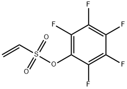 2,3,4,5,6-PENTAFLUOROPHENYL 1-ETHYLENESULFONATE Struktur