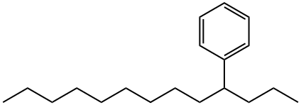 4-phenyltridecane Struktur