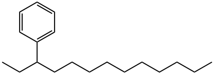 3-phenyltridecane Struktur