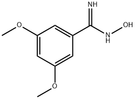 Benzenecarboximidamide,N-hydroxy-3,5-dimethoxy- Struktur