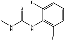 N-(2,6-difluorophenyl)-N'-methylthiourea Struktur