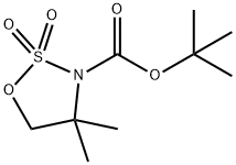 tert-butyl 4,4-Dimethyl-2,2-dioxooxathiazolidine-3-carboxylate