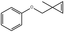 Benzene, [(1-methyl-2-cyclopropen-1-yl)methoxy]- (9CI) Struktur