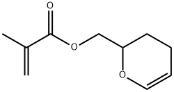 (3,4-dihydro-2H-pyran-2-yl)methyl methacrylate Struktur