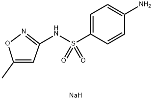 Sodium sulfamethoxazole Structure