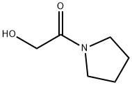 2-hydroxy-1-(1-pyrrolidinyl)-Ethanone Struktur