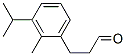 (R)--Methyl-3-(1-methylethyl)benzenepropanal Struktur