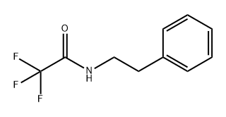 AcetaMide, 2,2,2-trifluoro-N-(2-phenylethyl)- Struktur