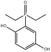 1,4-Benzenediol, 2-(diethylphosphinyl)- (9CI) Struktur