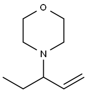 Morpholine,  4-(1-ethyl-2-propenyl)-  (9CI) Struktur