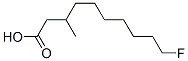 10-Fluoro-3-methyldecanoic acid Struktur