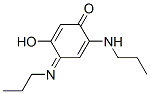 2,5-Cyclohexadien-1-one, 5-hydroxy-2-(propylamino)-4-(propylimino)- (9CI) Struktur