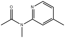 Acetamide, N-methyl-N-(4-methyl-2-pyridinyl)- (9CI) Struktur