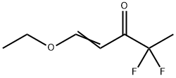 1-Penten-3-one,  1-ethoxy-4,4-difluoro- Struktur