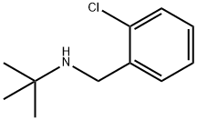 N-(tert-butyl)-N-(2-chlorobenzyl)amine Struktur