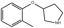 3-(O-TOLYLOXY)PYRROLIDINE Struktur