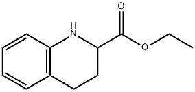 1,2,3,4-TETRAHYDRO-QUINOLINE-2-CARBOXYLIC ACID ETHYL ESTER Struktur