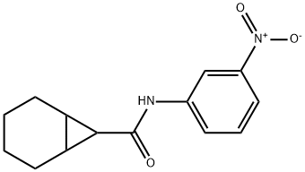 Bicyclo[4.1.0]heptane-7-carboxamide, N-(3-nitrophenyl)- (9CI) Struktur