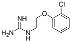 1-[2-(o-Chlorophenoxy)ethyl]guanidine Struktur