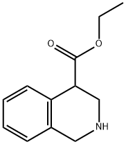 ETHYL 1,2,3,4-TETRAHYDROISOQUINOLINE-4-CARBOXYLATE Struktur