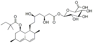 Simvastatin Acyl-b-D-glucuronide Struktur