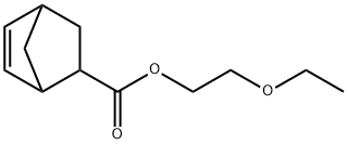 5-NORBORNENE-2-CARBOXYLIC 2'-ETHOXYETHYL ESTER Struktur