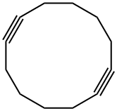 1,7-CYCLODODECADIYNE Struktur