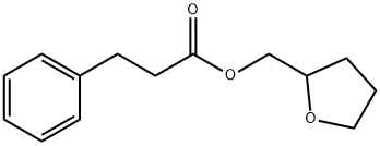 3-Phenylpropionic acid, 2-tetrahydrofurylmethyl ester Struktur