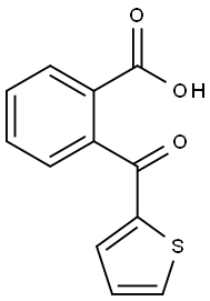 2-(2-Thienylcarbonyl)benzoic acid Struktur