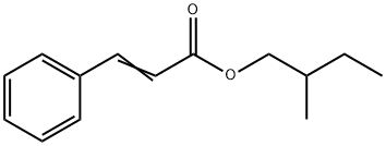 2-methylbutyl cinnamate Struktur