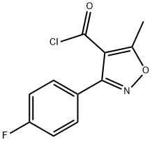 3-(4-FLUOROPHENYL)-5-METHYL-4-ISOXAZOLECARBONYL CHLORIDE price.