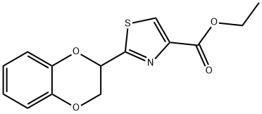 ETHYL 2-(2,3-DIHYDRO-1,4-BENZODIOXIN-2-YL)-1,3-THIAZOLE-4-CARBOXYLATE