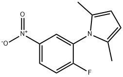 1-(2-FLUORO-5-NITROPHENYL)-2,5-DIMETHYL-1H-PYRROLE price.