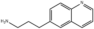 3-(quinolin-6-yl)propan-1-amine Struktur