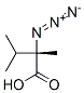 Butanoic acid, 2-azido-2,3-dimethyl-, (2S)- (9CI) Struktur