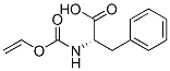 3-phenyl-N-[(vinyloxy)carbonyl]-L-alanine  Struktur