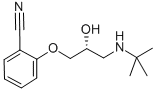 (R)-Bunitrolol Struktur