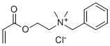 METHACRYLOYL OXYETHYL DIMETHYLBENZYL AMMONIUM CHLORIDE Structure