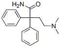 4-dimethylamino-2,2-diphenyl-butanamide Struktur