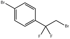 4-(2-BROMO-1,1-DIFLUOROETHYL)BROMOBENZENE Struktur