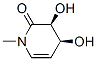 2(1H)-Pyridinone,3,4-dihydro-3,4-dihydroxy-1-methyl-,(3S,4S)-(9CI) Struktur