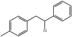 p-(β-Chlorophenethyl)toluene Struktur