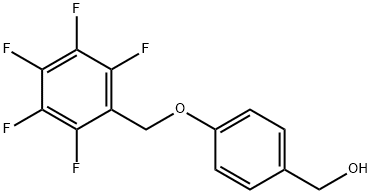 4-(PENTAFLUOROBENZYLOXY)BENZYL ALCOHOL, 97% MIN. Struktur