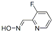 2-Pyridinecarboxaldehyde,3-fluoro-,oxime(9CI) Struktur