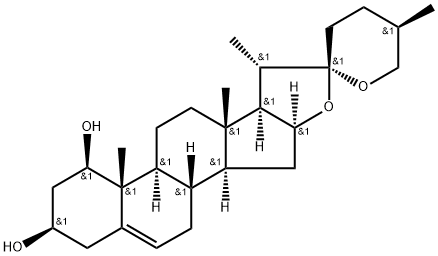 (25R)-Spirost-5-en-1β,3β-diol