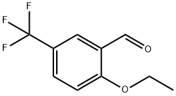 Benzaldehyde, 2-ethoxy-5-(trifluoromethyl)- (9CI) Struktur