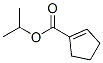 1-Cyclopentene-1-carboxylicacid,1-methylethylester(9CI) Struktur