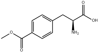 L-Phenylalanine, 4-(methoxycarbonyl)- (9CI) Struktur